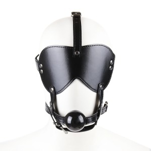 BLINDFOLD HARNESS WITH SOFT BALL
