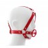 HEAD HARNESS WITH WRAPPED  O-RING GAG